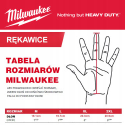 Rękawice cut level 1 XL/10 4932471418 Milwaukee