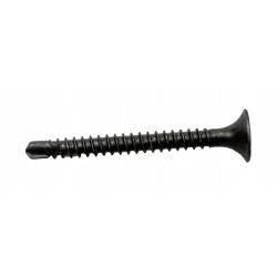 Wkręty samowiercące Wkręt-Met czarny 3,5x25 metal