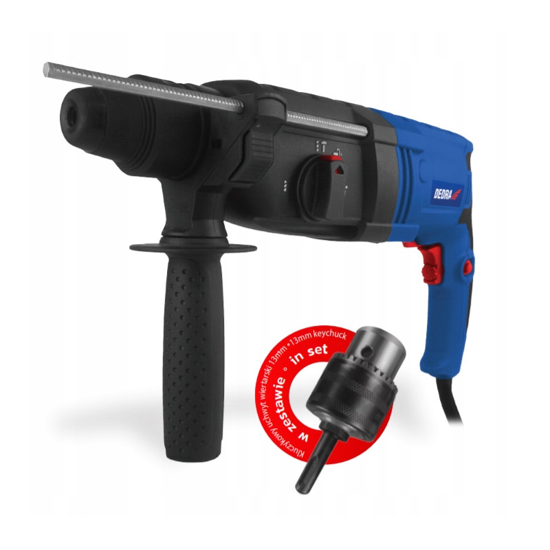 MŁOTOWIERTARKA MŁOT 3,2J 900W DEDRA DED7850 MŁOTOWIERTARKA MŁOT 3,2J 900W DEDRA DED7850