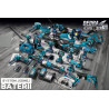 Akumulatorowa Opalarka 18V DEDRA SAS+ DED7058