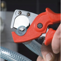 KNIPEX Obcinak do rur, węży z tworzywa