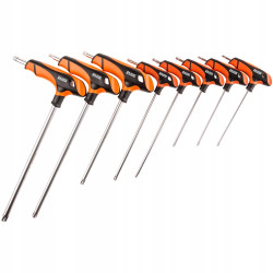 KLUCZE TORX UCHWYT TYP T T15-T50 MM 8 EL. C6606