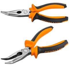 Szczypce wydłużone wygięte Richmann C7068 160 mm