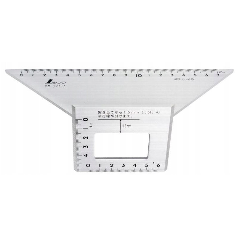 Kątownik aluminiowy 3D dwustronny japoński Shinwa Kątownik aluminiowy 3D dwustronny japoński Shinwa