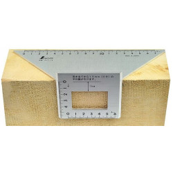 Kątownik aluminiowy 3D dwustronny japoński Shinwa