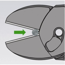 Szczypce tnące boczne KNIPEX TwinForce