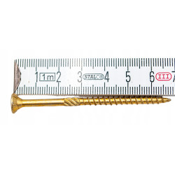 WKRĘTY CIESIELSKIE 4.5x70 TORX ŁEB STOŻKOWY 250szt