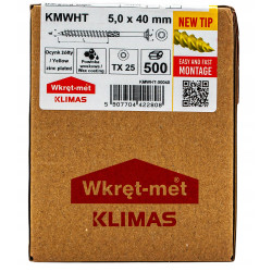 WKRĘTY CIESIELSKIE DO DREWNA 5x40 TORX Stożkowy