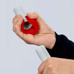 Obcinak do Rur z Tworzywa Sztucznego i Tulejek 20-50mm KNIPEX 90 22 10 BK