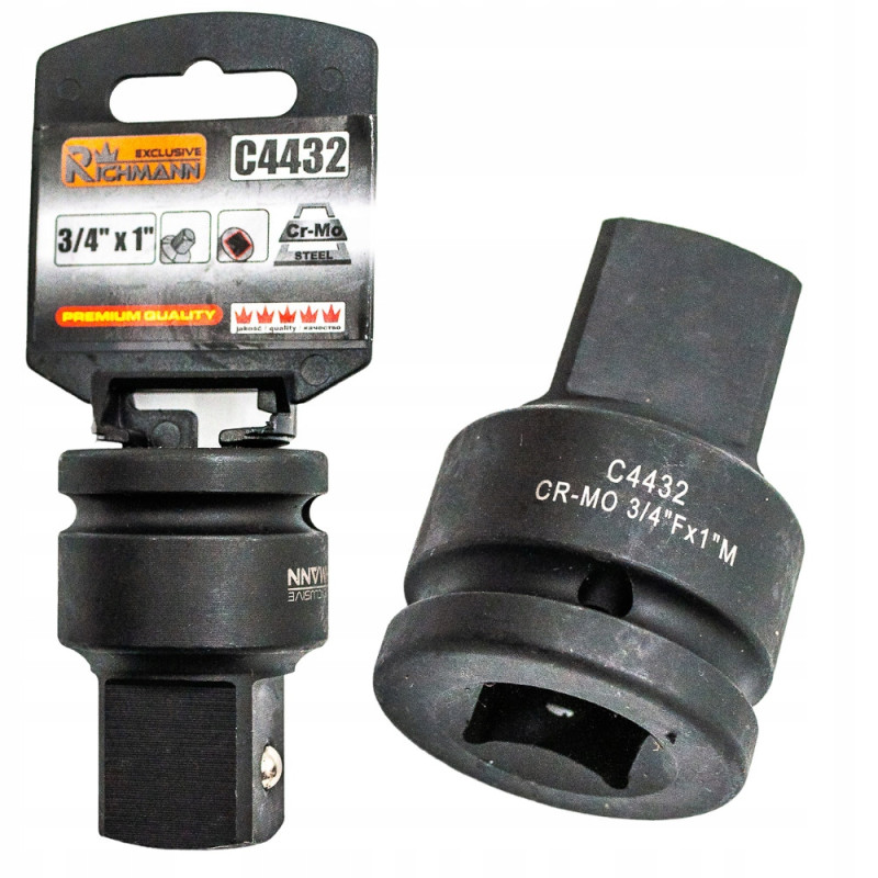 REDUKCJA UDAROWA 3/4 x 1" CR-MO. C4432 REDUKCJA UDAROWA 3/4 x 1" CR-MO. C4432