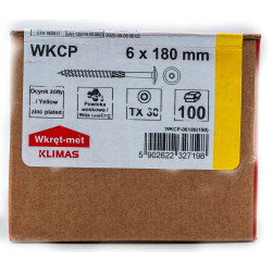 WKCP WKRĘTY CIESIELSKIE 6X180 TALERZOWE TX