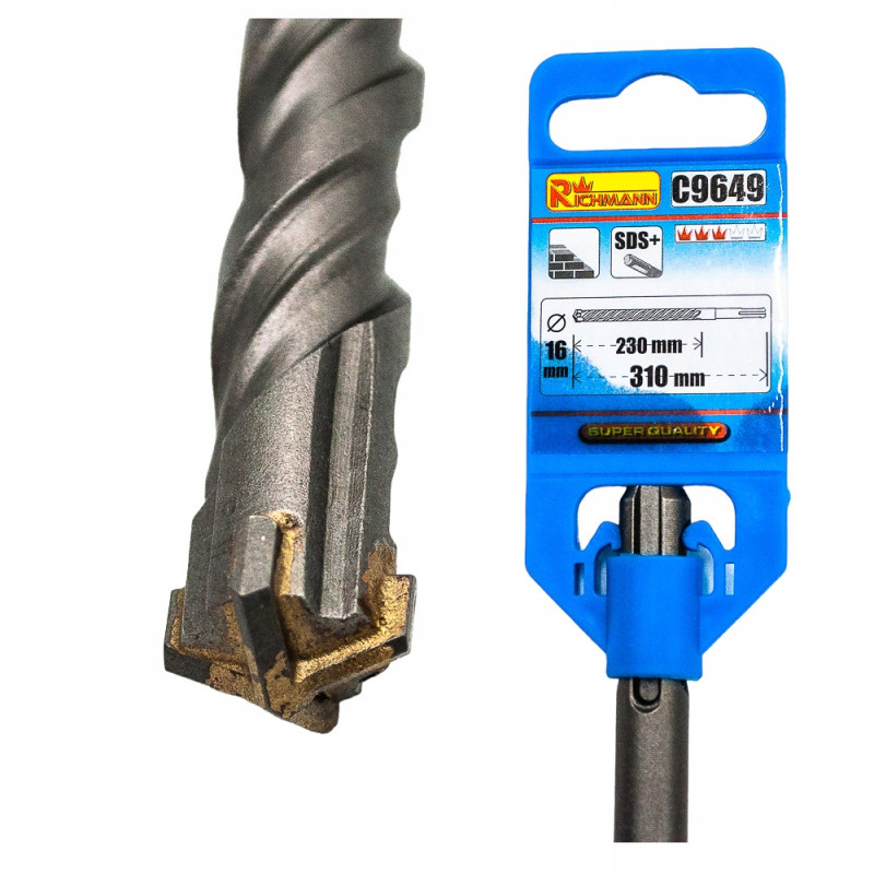 WIERTŁO DO MURU BETONU fi 16x310 mm SDS-PLUS WIDIA WIERTŁO DO MURU BETONU fi 16x310 mm SDS-PLUS WIDIA
