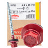 WKRĘTY FARMERSKIE 4,8x55mm RAL 3011 FARMERY 200szt