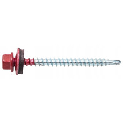 WKRĘTY FARMERSKIE 4,8x55mm RAL 3011 FARMERY 200szt