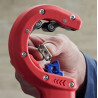 KNIPEX 90 23 01 BK Obcinak do rur z tworzywa DP50