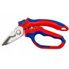 KNIPEX 95 05 20 SB Nożyczki kątowe dla elektryków
