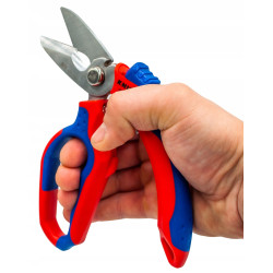 KNIPEX 95 05 20 SB Nożyczki kątowe dla elektryków