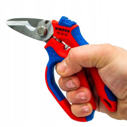 KNIPEX 95 05 20 SB Nożyczki kątowe dla elektryków
