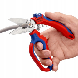 KNIPEX 95 05 20 SB Nożyczki kątowe dla elektryków