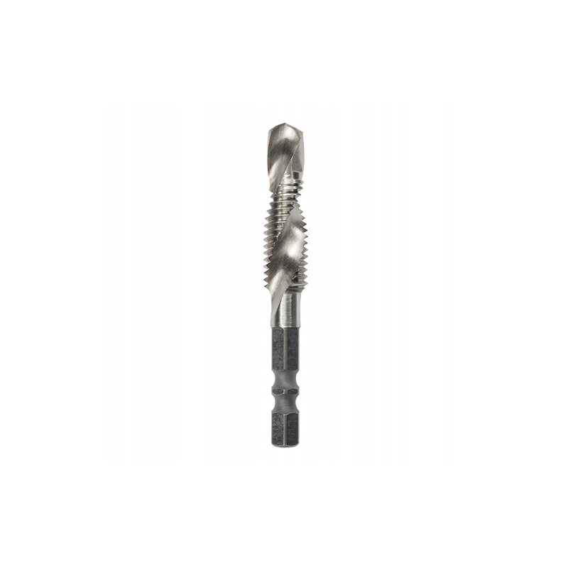 Gwintownik HEX 1/4 M4 X 0,7 HSS kombi Long JAKOŚĆ Gwintownik HEX 1/4 M4 X 0,7 HSS kombi Long JAKOŚĆ
