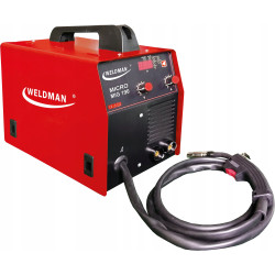 Półautomat spawalniczy MIG/MAG, MMA, TIG Weldman 40-180 A 230 V 190