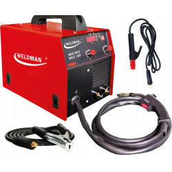 Półautomat spawalniczy MIG/MAG, MMA, TIG Weldman 40-180 A 230 V 190
