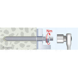 HM kotwa kotwy chemiczna żywica ARVEX CPS300 10szt