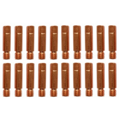 Końcówki prądowe MB15 TW15 1,0mm M6 20 sztuk
