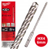 Wiertło do betonu Milwaukee SDS-Plus 6x165 mm MX4