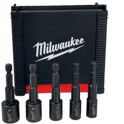 Zestaw nasadek Shockwave 1/4' 7-13mm Milwaukee