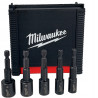 Zestaw nasadek Shockwave 1/4' 7-13mm Milwaukee