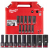MILWAUKEE ZESTAW NASADEK UDAROWYCH STD 1/2 10 SZT.