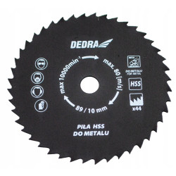 Piła tarczowa Dedra DED7049 10 mm Mini aku 4ah
