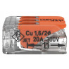 Szybkozłączka Wago 221-413 0,14-4 mm² / 3 , 10 szt