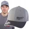 Czapka z daszkiem Milwaukee L-XL ciemnoszara