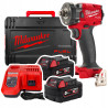 Klucz udarowy 1/2 z pierścieniem Milwaukee M18FIW2F12-502X + ładowarka
