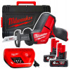 Piła szablasta akumulatorowa Milwaukee HACKZALL M12 CHZ-602X + C12C