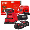 Szlifierka oscylacyjna Milwaukee M18 BQSS-502 + ładowarka M12-18FC