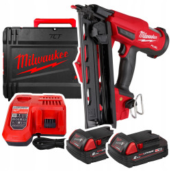 Gwoździarka sztyfciarka Milwaukee M18FN16GA-202X + M12-18 FC 4933478094