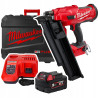 Gwoździarka akumulatorowa Milwaukee M18 FFN-501C + M12-18FC 18V 4933471406