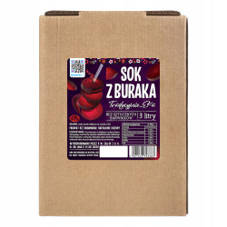 Sok z kiszonego buraka kiszony burak zakwas 3L naturalny