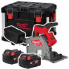 Milwaukee zestaw zagłębiarka 55mm drewno i tworzyw  M18 FPS55-5020P packout