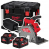 Milwaukee zestaw zagłębiarka 55mm drewno i tworzyw  M18 FPS55-8020P packout