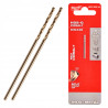 Wiertła do metalu HSS-G red cobalt 1mm MILWAUKEE