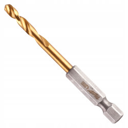 Wiertło metal HSS-G TIN 4,2mm HEX 1/4 Milwaukee