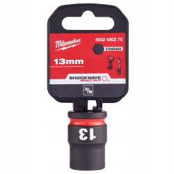 Milwaukee Nasadka Udarowa 3/8" krótka 13mm
