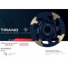 FERRATI TARCZA DIAMENTOWA GARNKOWA TIRANO Ø 125 MM x 22,23 MM + ADAPTER M14