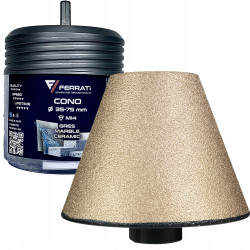 Frez diamentowy stożkowy szlifujący 35-75mm M14 CONO FERRATi