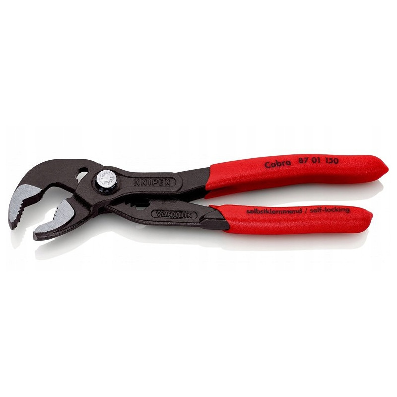 Szczypce do rur Klucz KNIPEX 87 01 150 COBRA 150mm Szczypce do rur Klucz KNIPEX 87 01 150 COBRA 150mm