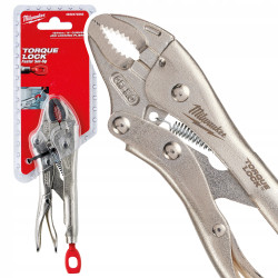 Szczypce zaciskowe wygięte Milwaukee 4932472263